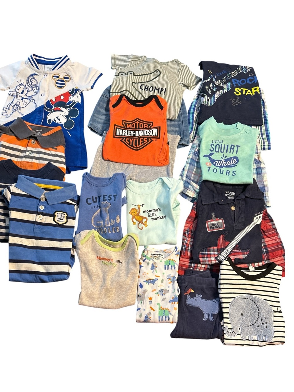 BABY BOYS BUNDLE SIZE 6-9 months